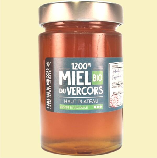 Miel BIO et sauvage de sapin du vercors