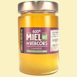 Miel BIO et sauvage de lavande fine de haute provence