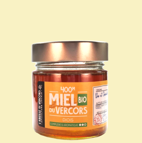 miel bio sauvage garrigue 250gr