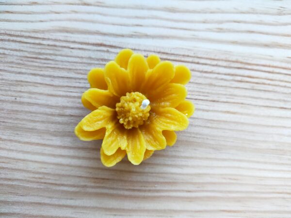 Cire d'abeille - Bougie fleur