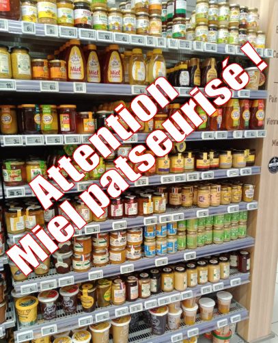 rayon de mile de supermarché pasteurisé