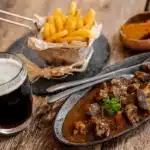 Carbonnade flamande facile avec des frites